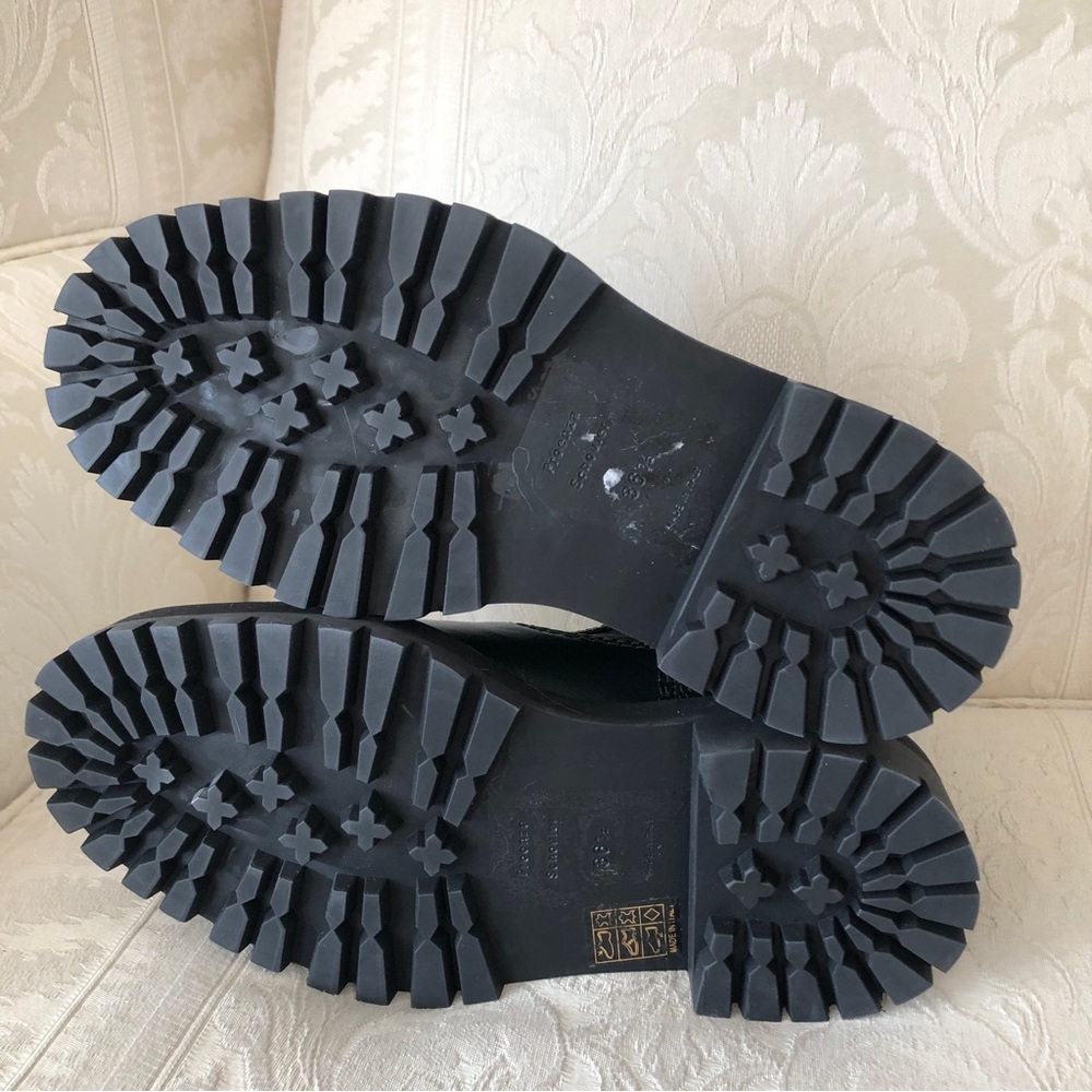 $895 Proenza schouler lug Chelsea boots contrast welt stitches size 36.5 - Picture 10 of 11